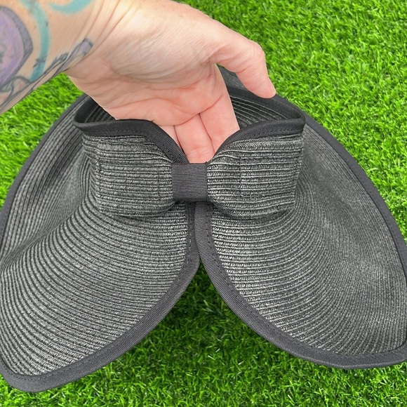 CROFT& BARROW Roll Up Wide Brim Visor - Picture 7 of 7